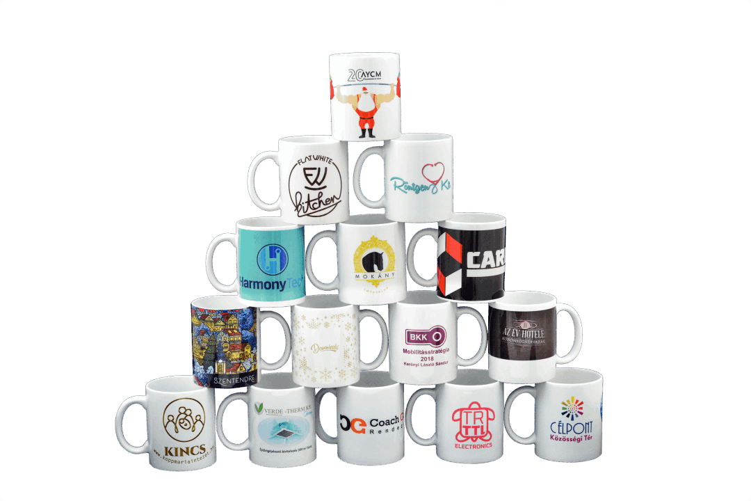 Szublimációs bögrenyomás prémium minőségben